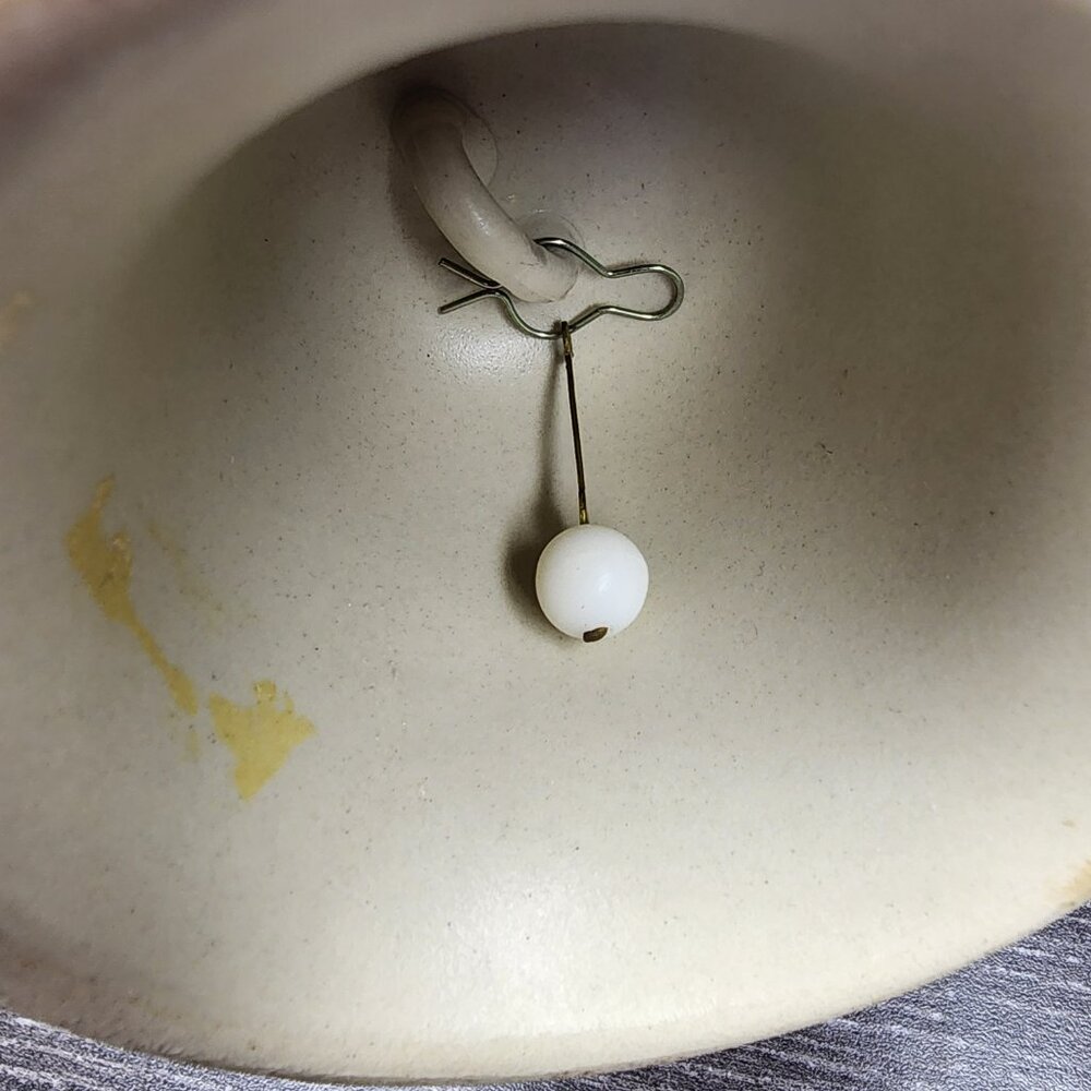 Vintage Porcelain Bell Boston, MA landmarks Paul Revere Faneuil Hall USS 5.5” - Picture 8 of 9